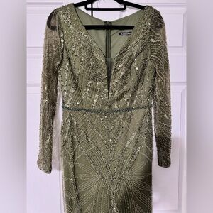 Green Sequin Dress